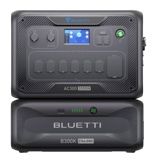 BLUETTI AC300 + B300K 3000W Power Station | 3072Wh LiFePO₄ Backup System for Home, Business & Emergency Use | Massive 830,811mAh Capacity | 4-Year Warranty | PH Authorized Distributor