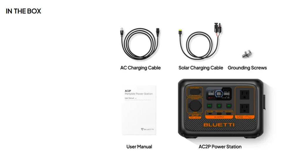BLUETTI AC2P 300W Portable Power Station | 230Wh LiFePO₄ Battery for Travel, Camping, Emergency Backup | Fast Charging | 5-Year Local Warranty