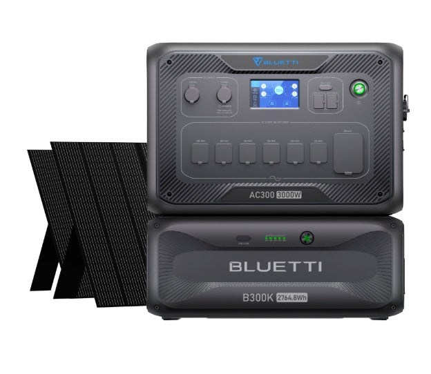 BLUETTI AC300 + B300K 3000W Power Station | 3072Wh LiFePO₄ Backup System for Home, Business & Emergency Use | Massive 830,811mAh Capacity | 4-Year Warranty | PH Authorized Distributor