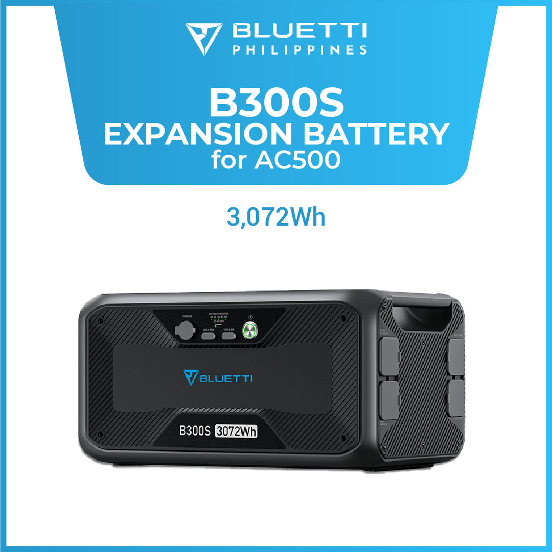 AUTHORIZED BLUETTI B300S Expansion Battery (3,072Wh) - Only Works With AC500