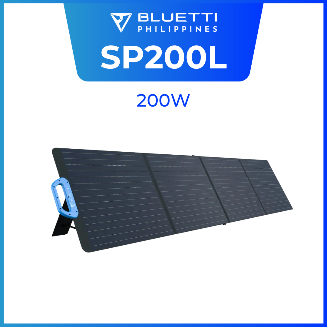 BLUETTI PV200 200W Solar Panel | Foldable & Portable Power for Outdoor, Travel, Emergency Backup | 1-Year Local Warranty