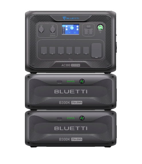 BLUETTI AC300 + B300K 3000W Power Station | 3072Wh LiFePO₄ Backup System for Home, Business & Emergency Use | Massive 830,811mAh Capacity | 4-Year Warranty | PH Authorized Distributor