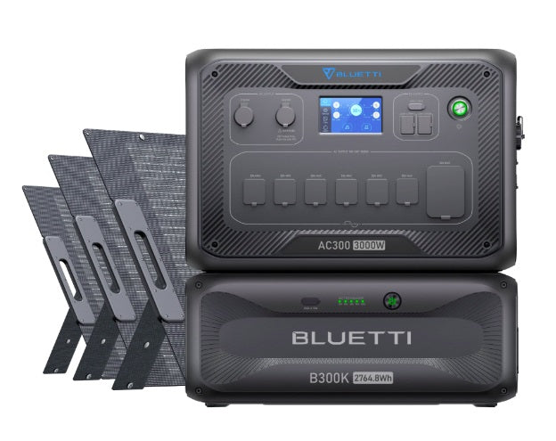 BLUETTI AC300 + B300K 3000W Power Station | 3072Wh LiFePO₄ Backup System for Home, Business & Emergency Use | Massive 830,811mAh Capacity | 4-Year Warranty | PH Authorized Distributor