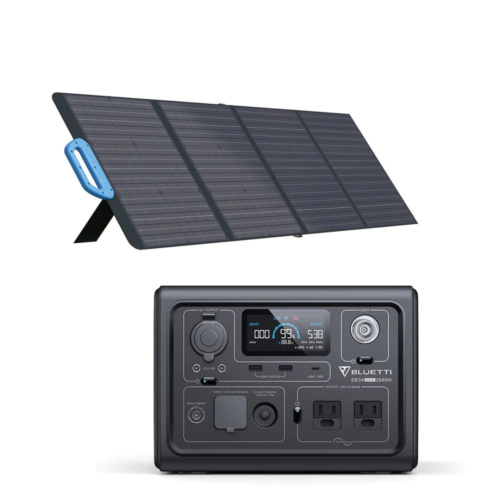 BLUETTI EB3A 600W 268Wh LiFePO₄ Portable Power Station