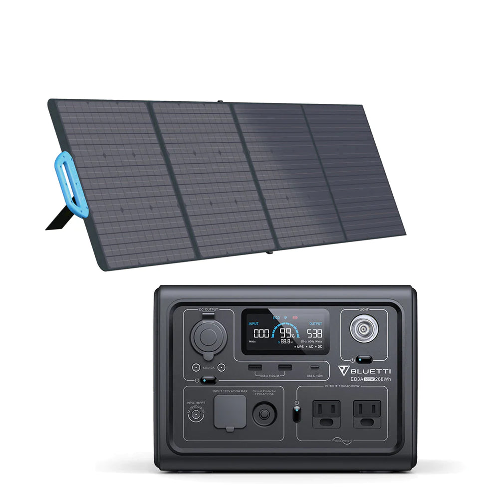 BLUETTI EB3A 600W 268Wh LiFePO₄ Portable Power Station