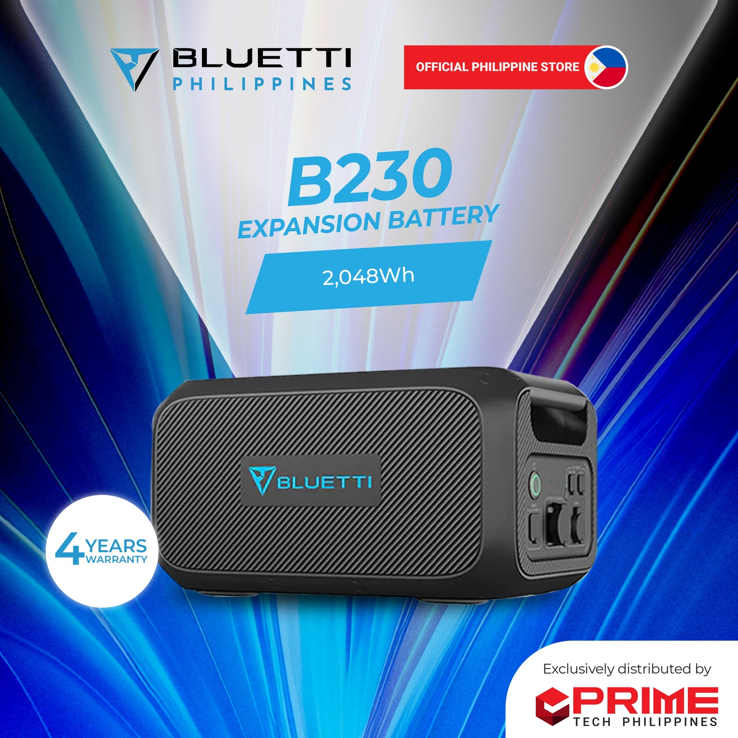 BLUETTI B230 Expansion Battery (2,048Wh)