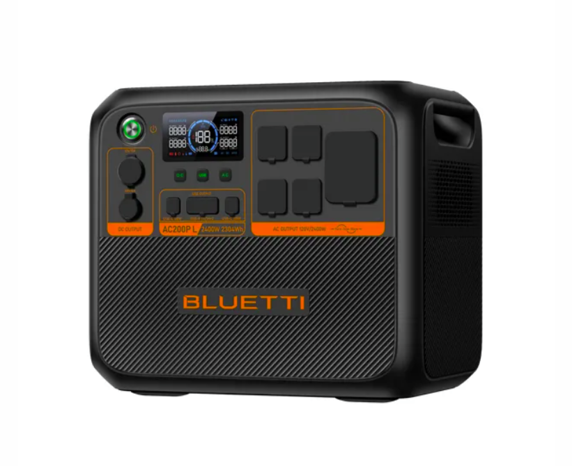 BLUETTI AC200PL Portable Power Station 2400W | 2304Wh LiFePO4 Battery | Fast Charging, Solar Generator, UPS Backup for Home & Outdoor Use | 5-Year Warranty