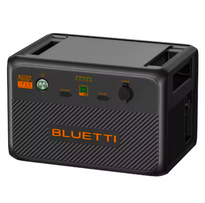 BLUETTI B210P 2150Wh LiFePO₄ Expansion Battery | Massive Backup Power for Home, RV, Off-Grid Use | Universal Plug | New & Reliable | 6-Year Local Warranty