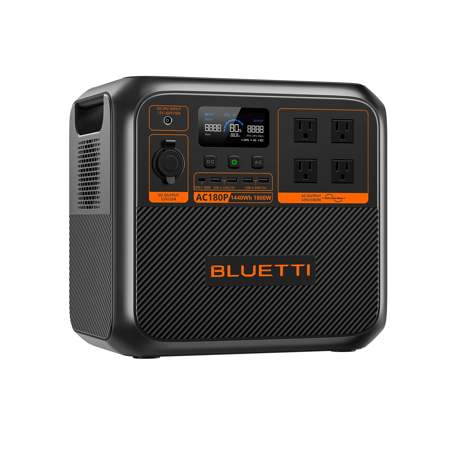 Bluetti AC180P 1440Wh/1800W - PREMIUM SERIES