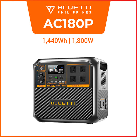 Bluetti AC180P 1440Wh/1800W - PREMIUM SERIES