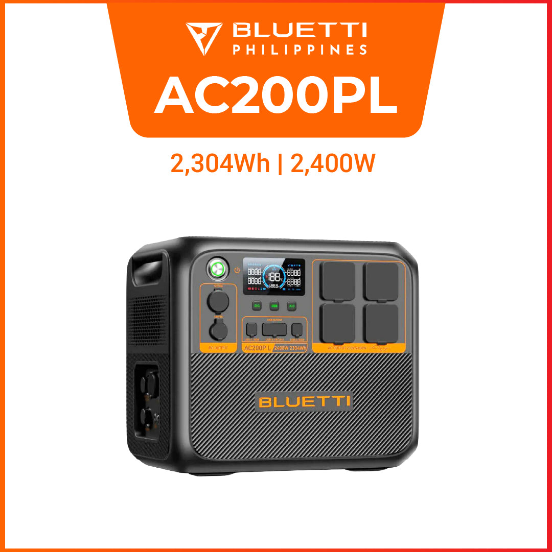 BLUETTI AC200PL Expandable Power Station | 2400W 2304Wh - PREMIUM SERIES