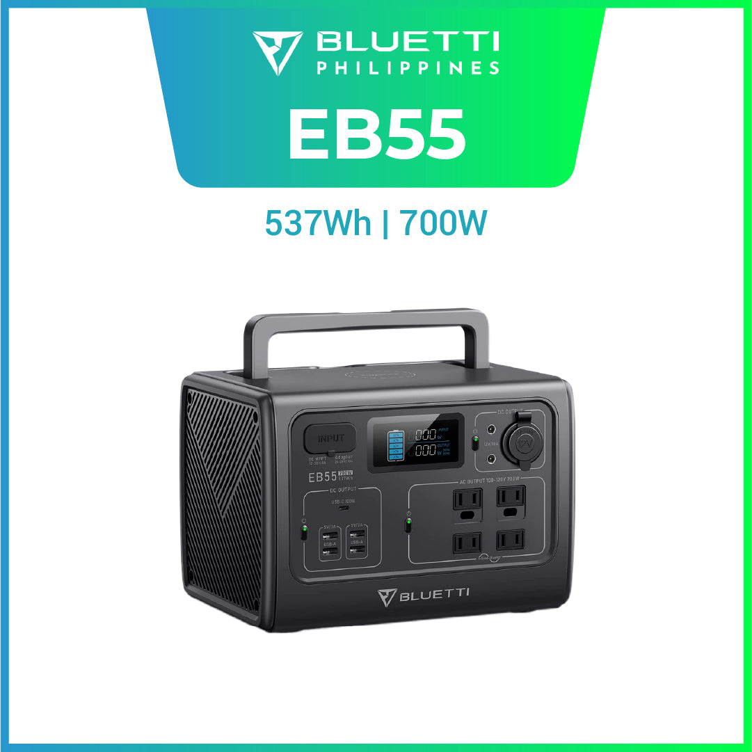 BLUETTI EB55 Portable Power Station (700W)