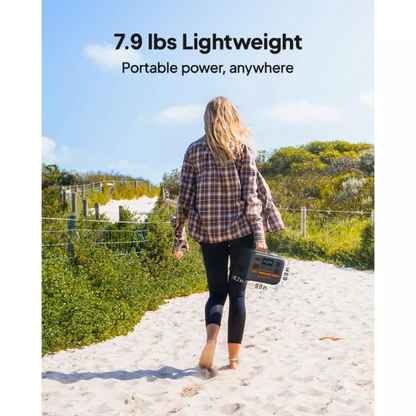 BLUETTI AC2P 234W with PV200 Solar Panel Portable Power Station 300Wh LiFePO4 Battery Backup Solar