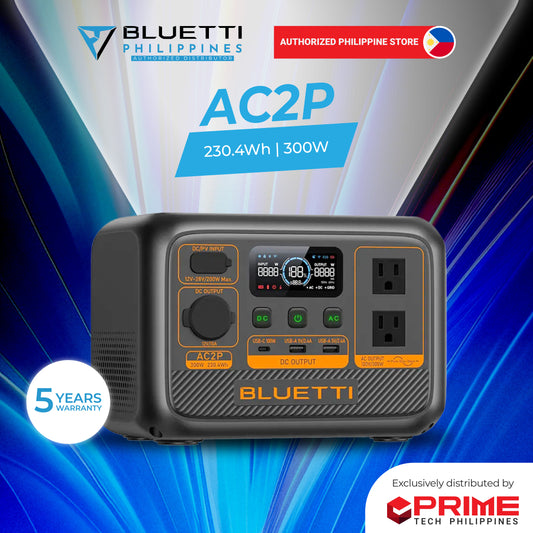 AUTHORIZED BLUETTI AC2P Portable Power Station | 300W 230.4Wh - PREMIUM SERIES