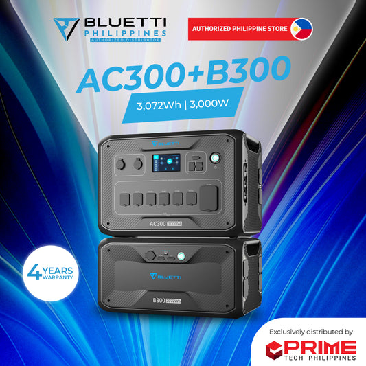 AUTHORIZED BLUETTI AC300 + 1*B300 - Home Battery Backup