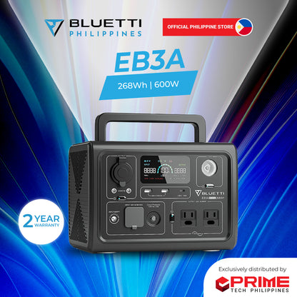 BLUETTI EB3A Portable Power Station (600W)