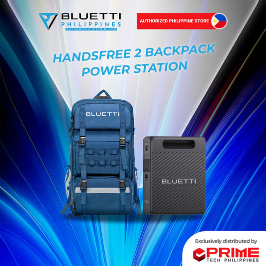 BLUETTI Handsfree2 Power Station – 700W | 512Wh | LiFePO4 | 230V AC Output | With UPS Function