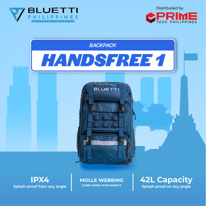 BLUETTI Handsfree1 Portable Power Station 268Wh | 300W AC Output | Single Unit Only | LiFePO₄ Battery | Camping & Emergency Backup | 5-Year Local Warranty