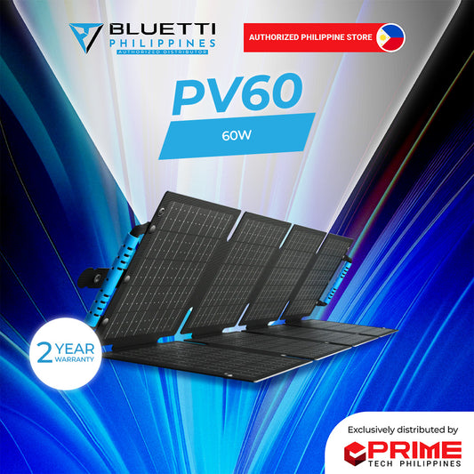 BLUETTI PV60 60W Foldable Solar Panel Portable Solar Charger for Outdoor Camping