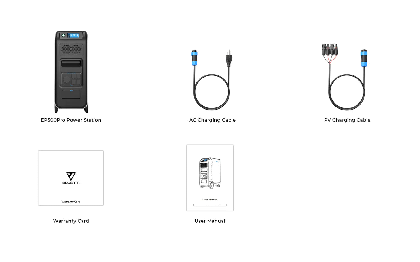 AUTHORIZED BLUETTI EP500Pro Solar Power Station (3,000W)